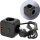 Prolunga cubo con interruttore LINEA 3x230V + 4xUSB A/C nero