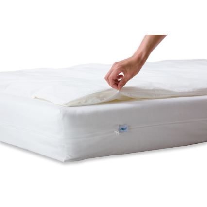 ProtecSom - Protège-couette anti-acariens 140x200 cm
