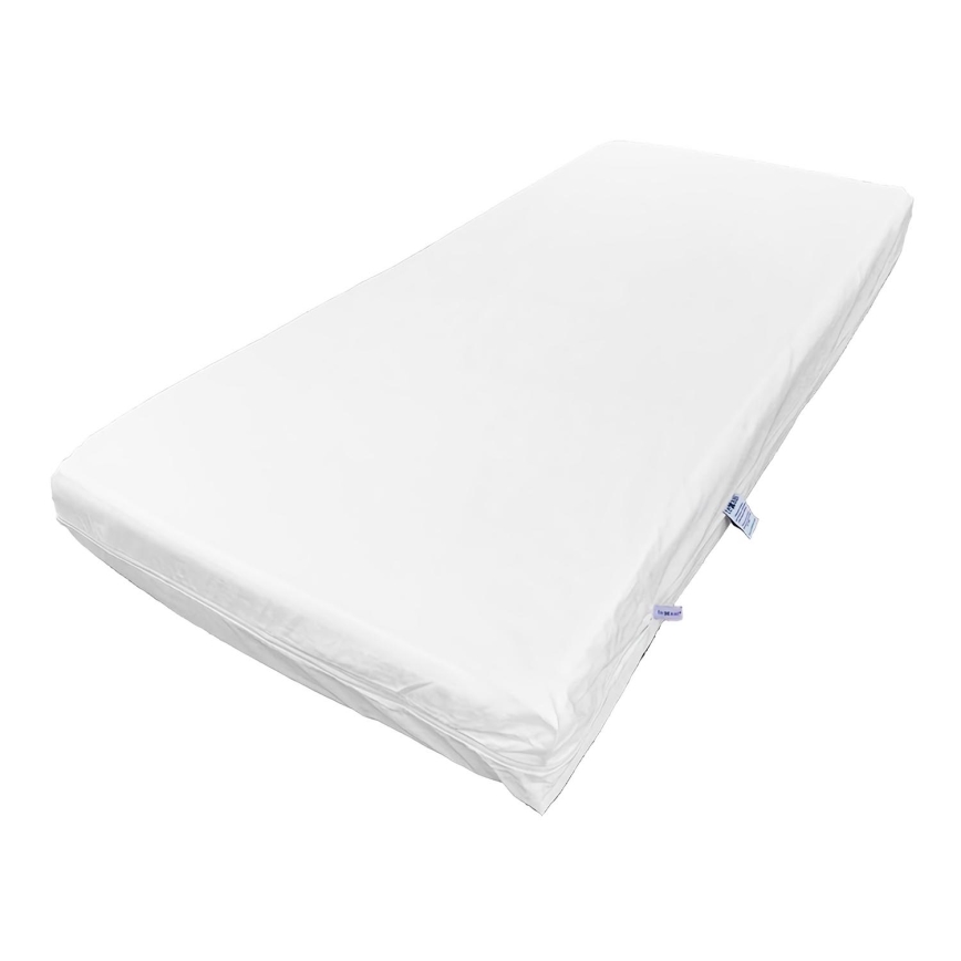 ProtecSom - Protège-matelas anti-acariens 90 x 200 x 22 cm