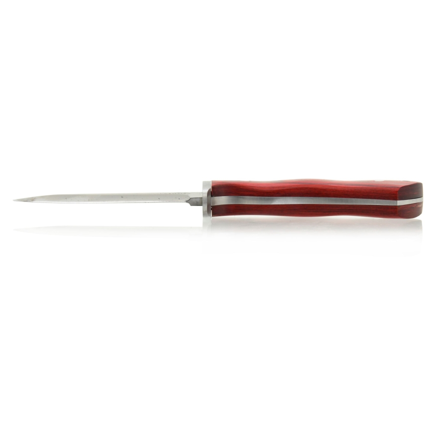 Pugnale con fodero in pelle 21 cm