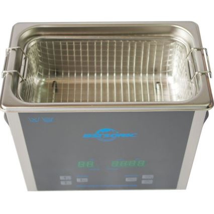 Pulitore ad ultrasuoni digitale 120W/230V 3 l