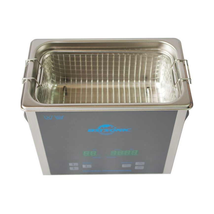 Pulitore ad ultrasuoni digitale 120W/230V 3 l