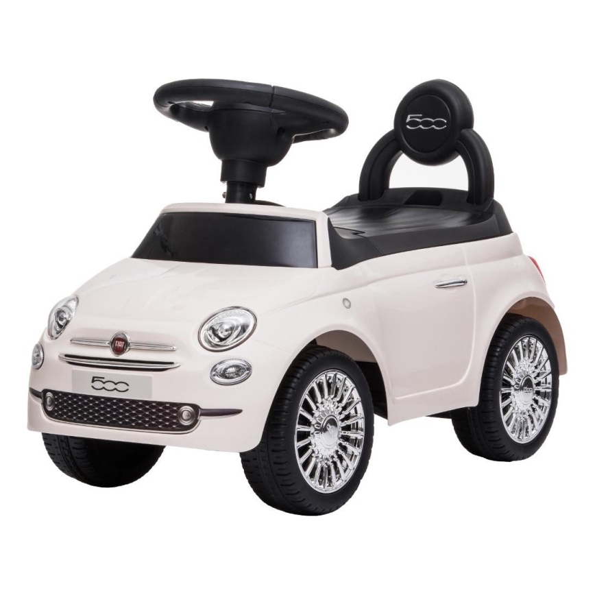 Push macchina Fiat 500 color crema