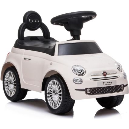 Push macchina Fiat 500 color crema