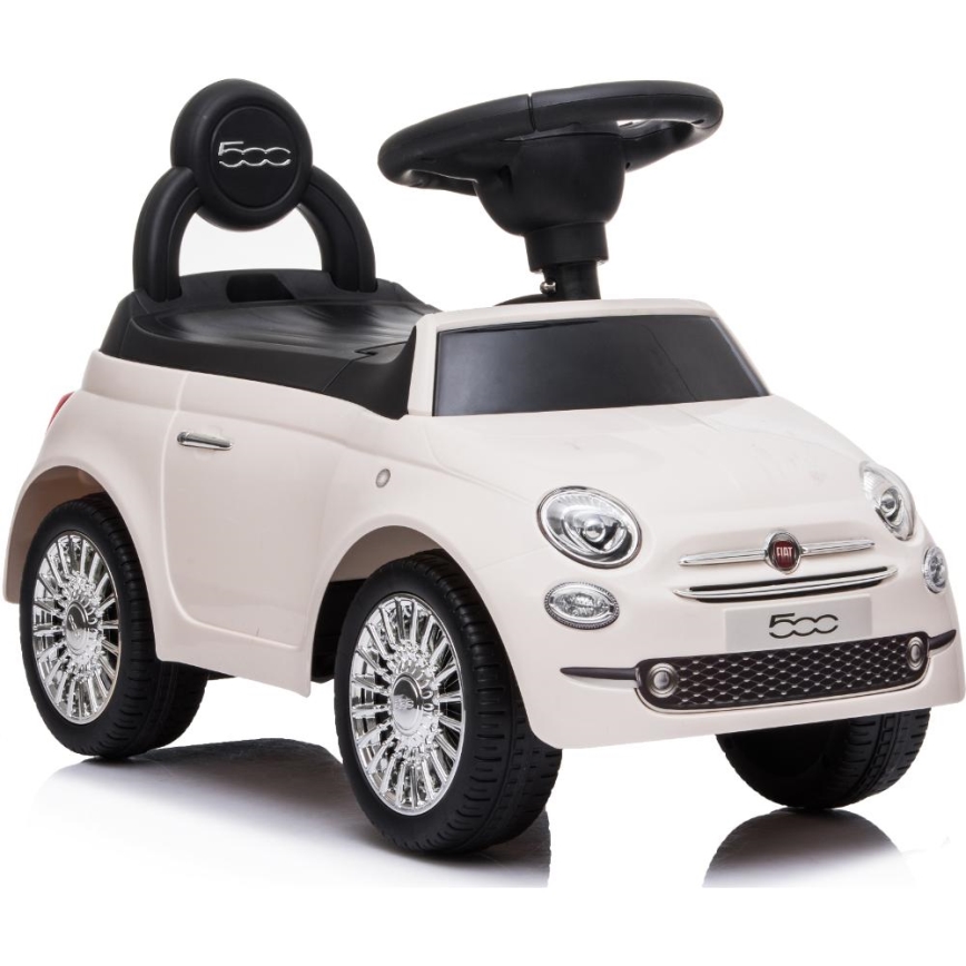 Push macchina Fiat 500 color crema