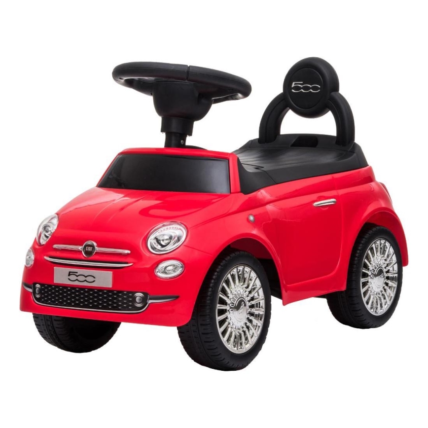 Push macchina Fiat 500 rosso