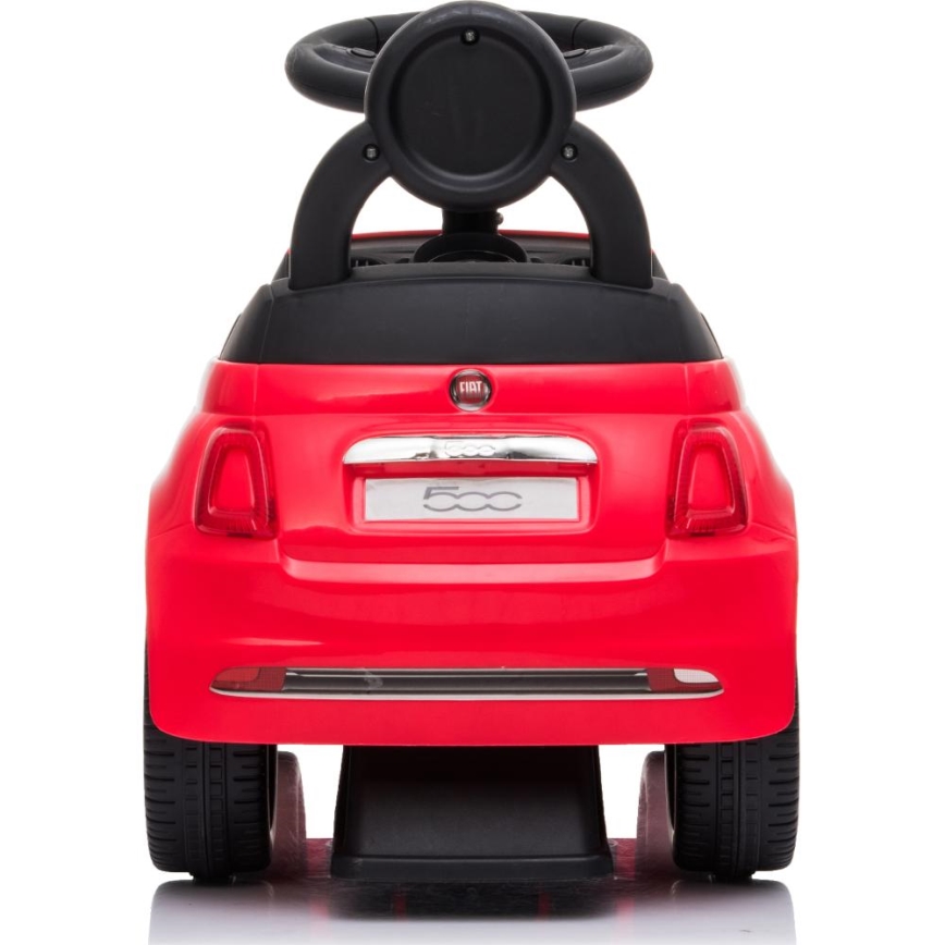Push macchina Fiat 500 rosso