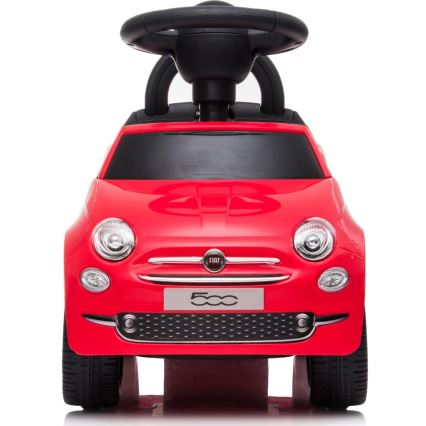 Push macchina Fiat 500 rosso