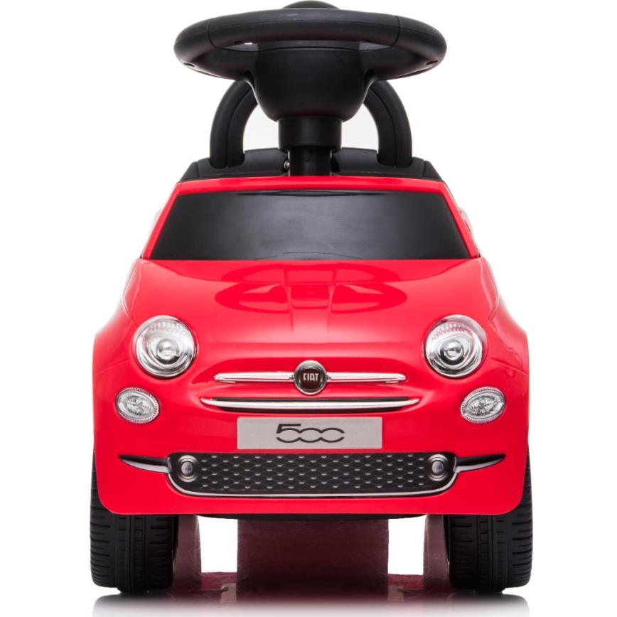 Push macchina Fiat 500 rosso