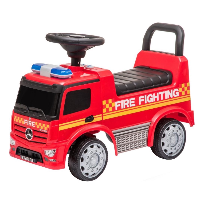 Push macchina Mercedes Camion dei pompieri rosso