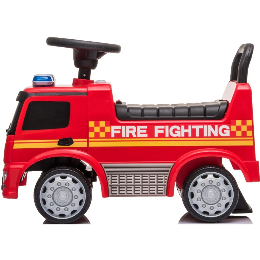 Push macchina Mercedes Camion dei pompieri rosso