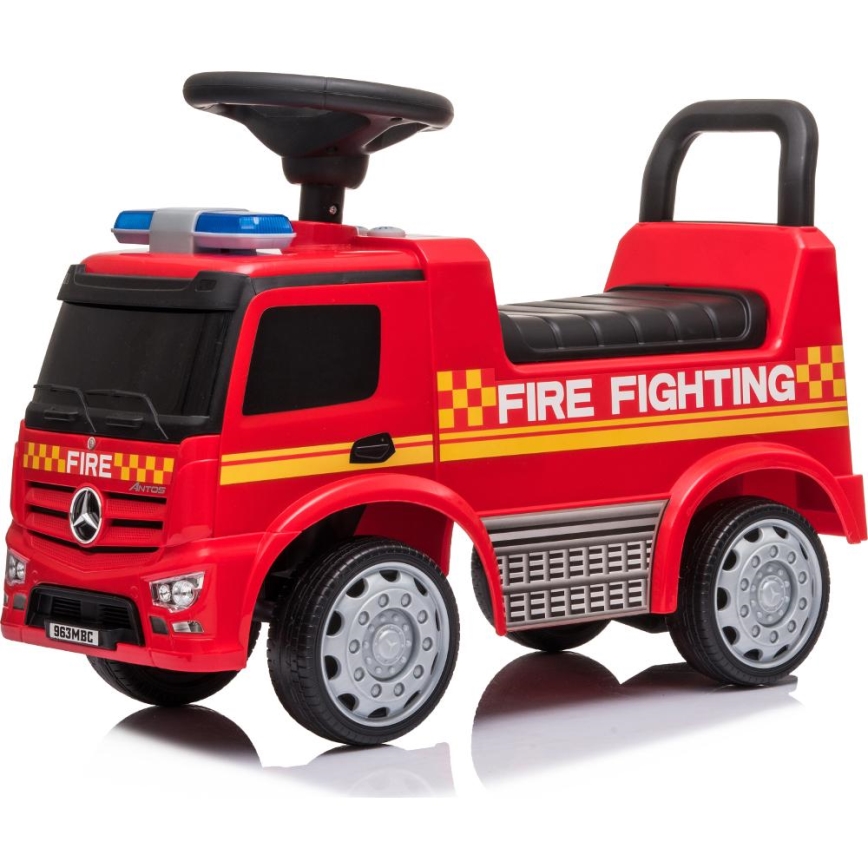 Push macchina Mercedes Camion dei pompieri rosso