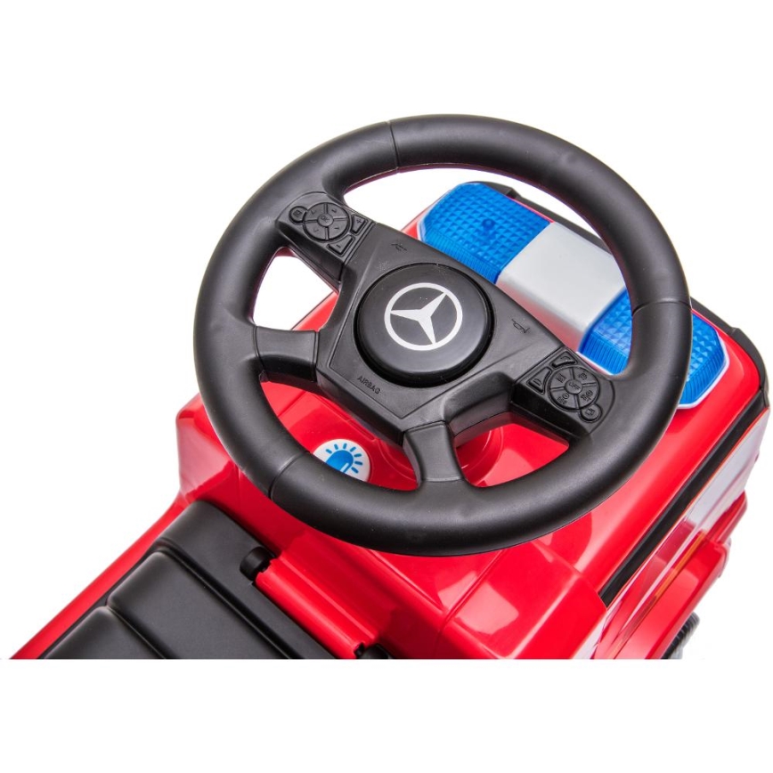 Push macchina Mercedes Camion dei pompieri rosso