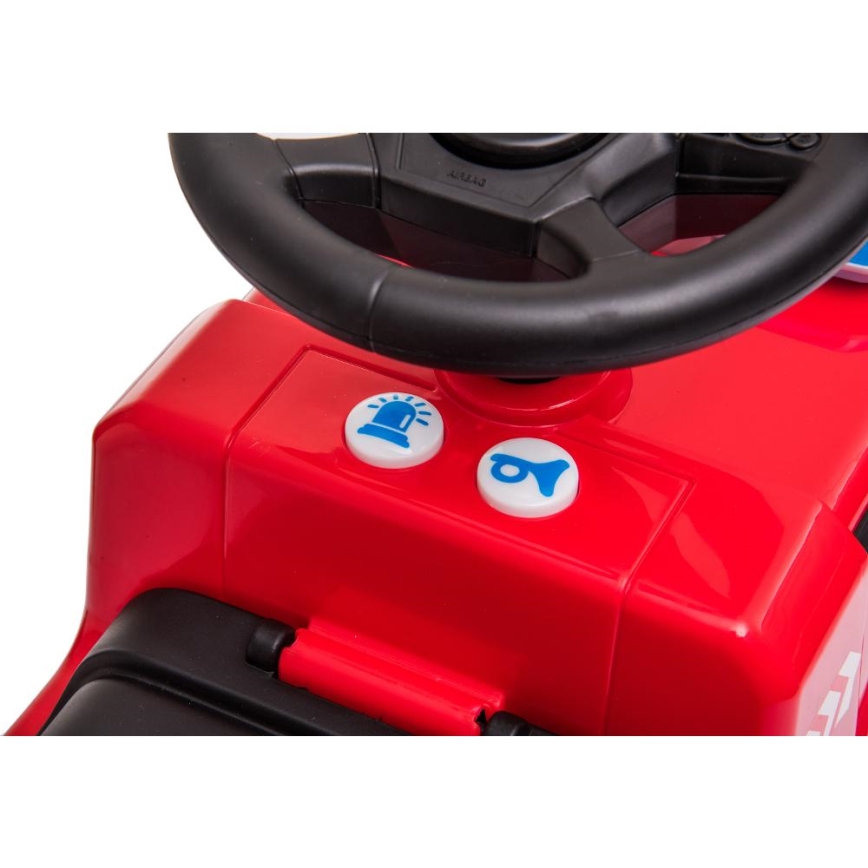Push macchina Mercedes Camion dei pompieri rosso