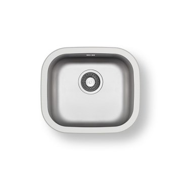 Pyramis 100080101 - Évier de cuisine KIBA SQUARE 46,5 x 40,5 cm