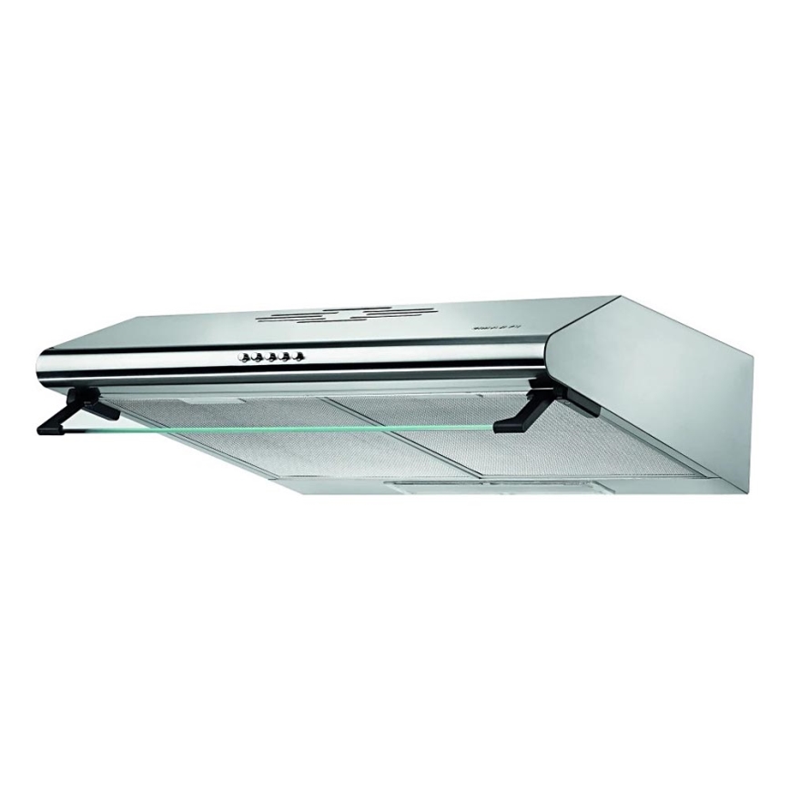Pyramis 65029502 - Hotte aspirante avec deux moteurs STANDARD 60 cm inox