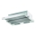 Pyramis 65040001 - Hotte de cuisine SLIDING NT 60 cm blanc