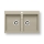 Pyramis 70053101 - Küchenspüle SPARTA 78 x 50 cm, Granit/beige