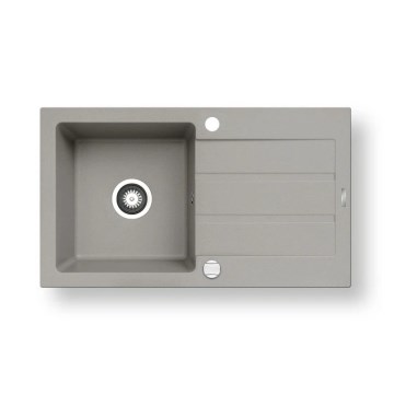 Pyramis 70053701 - Lavello della cucina NEXT 76x44 cm granito/grigio