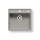 Pyramis 70058401 - Lavello della cucina CAMEA 50x53 cm granito/grigio