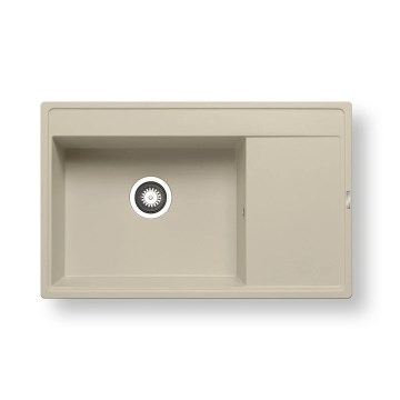 Pyramis 70074201 - Évier de cuisine CAMEA 79 x 50 cm en granit, beige