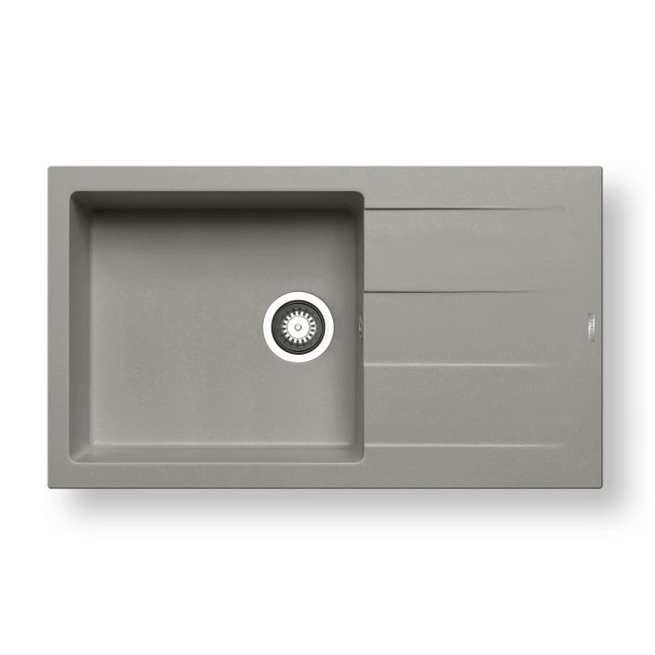Pyramis 70107211 - Lavello da cucina ATHLOS 86x50 cm granito/grigio