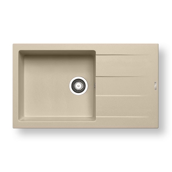 Pyramis 70107311 - Évier de cuisine ATHLOS 86 x 50 cm granit/beige
