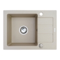 Pyramis 70165801 - Évier de cuisine NEXT 62x44 cm granite/beige