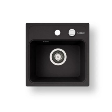Pyramis 70168201 - Lavello della cucina CAMEA MINI 40x40 cm granito/nero