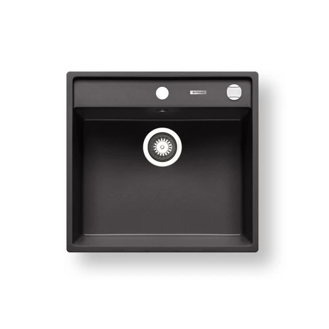 Pyramis 70168301 - Küchenspüle CAMEA 50x53 cm Granit/schwarz