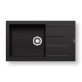 Pyramis 70217801 - Évier de cuisine ATHLOS 86x50 cm granite/noir mat