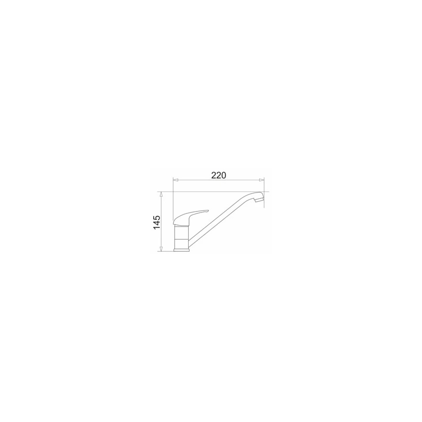 Pyramis 90915301 - Wasserhahn (Armatur) ASALIA Chrom