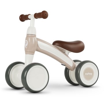 QPlay - Bici a spinta CUTEY-5  beige