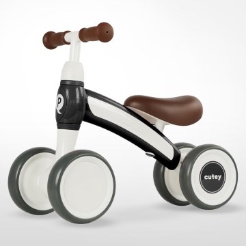 QPlay - Bici a spinta CUTEY-5 nero