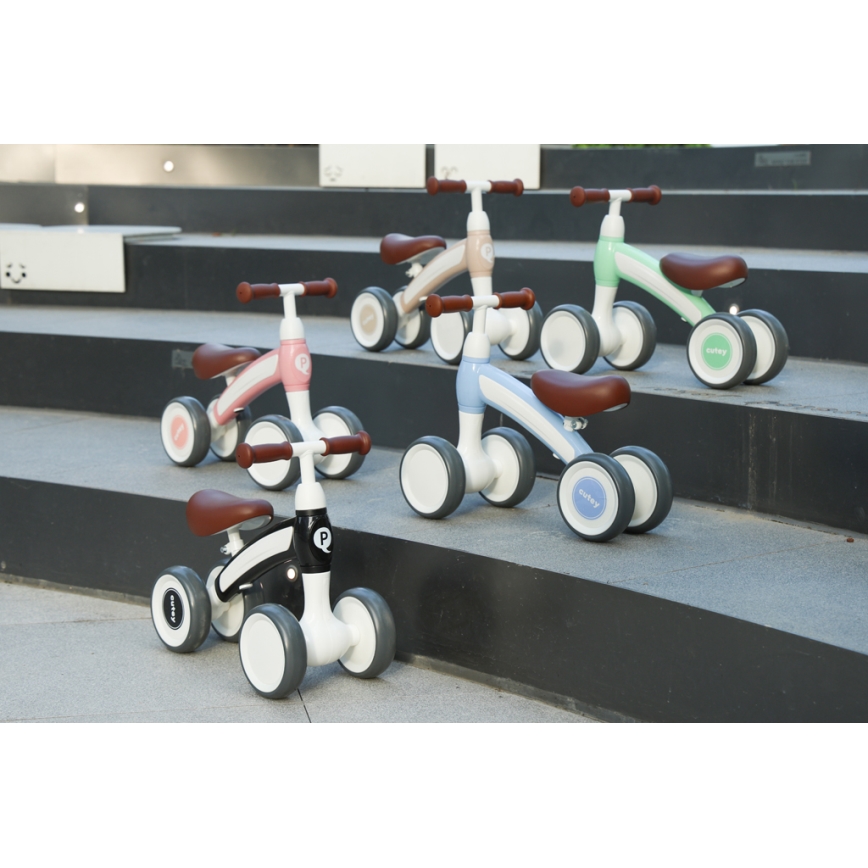QPlay - Bici a spinta CUTEY-5 nero