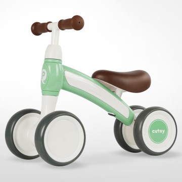 QPlay - Bici a spinta CUTEY-5 verde