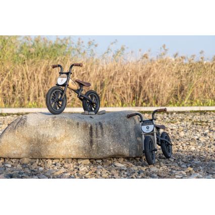 QPlay - Bici a spinta FEDURO nero/oro