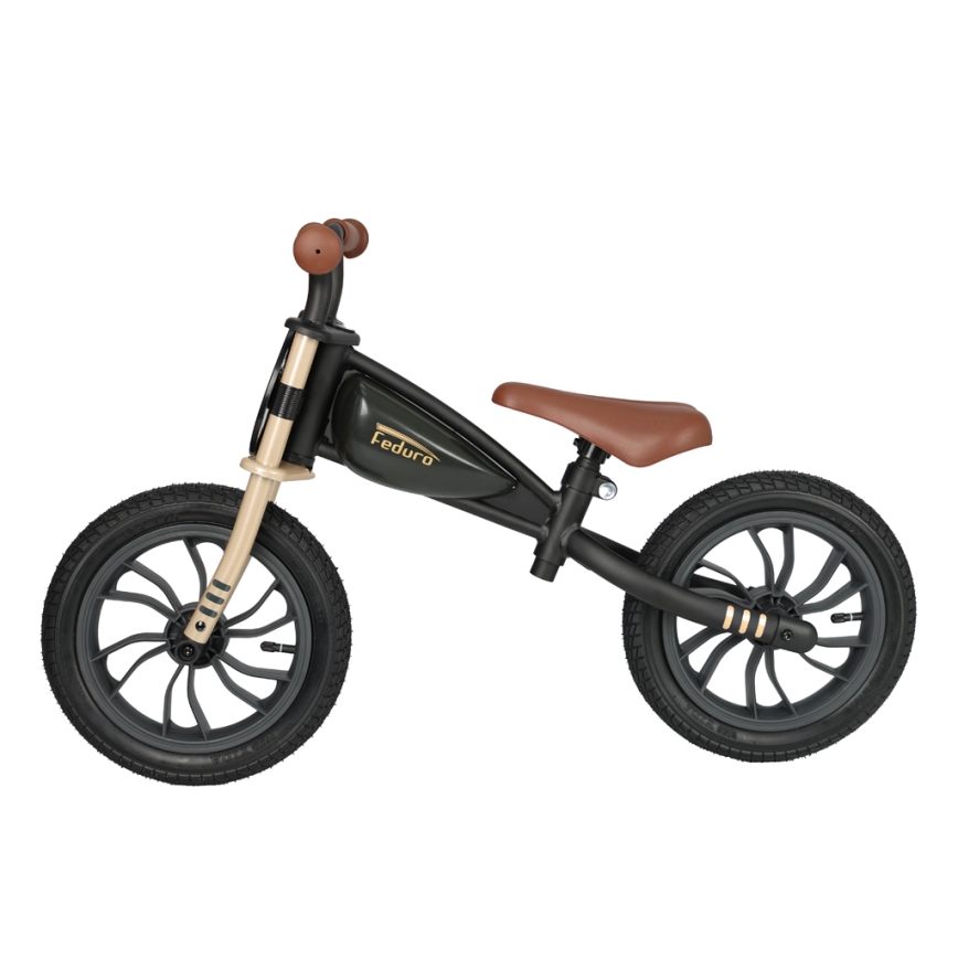 QPlay - Bici a spinta FEDURO nero/oro