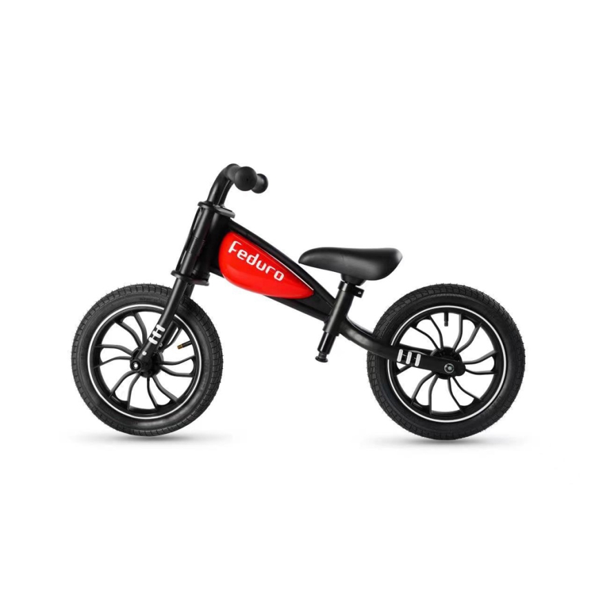 QPlay - Bici a spinta FEDURO nero/rosso