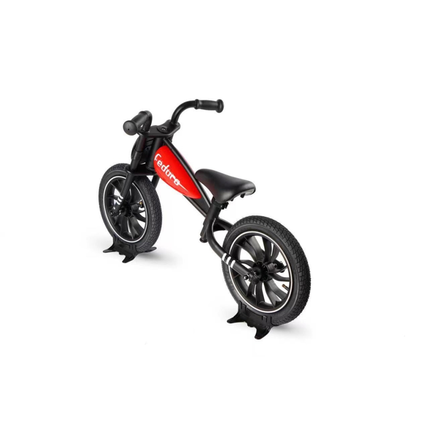 QPlay - Bici a spinta FEDURO nero/rosso
