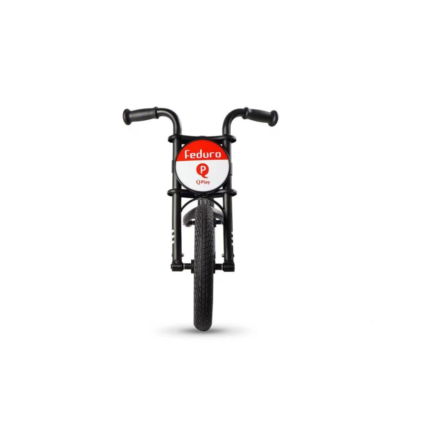 QPlay - Bici a spinta FEDURO nero/rosso