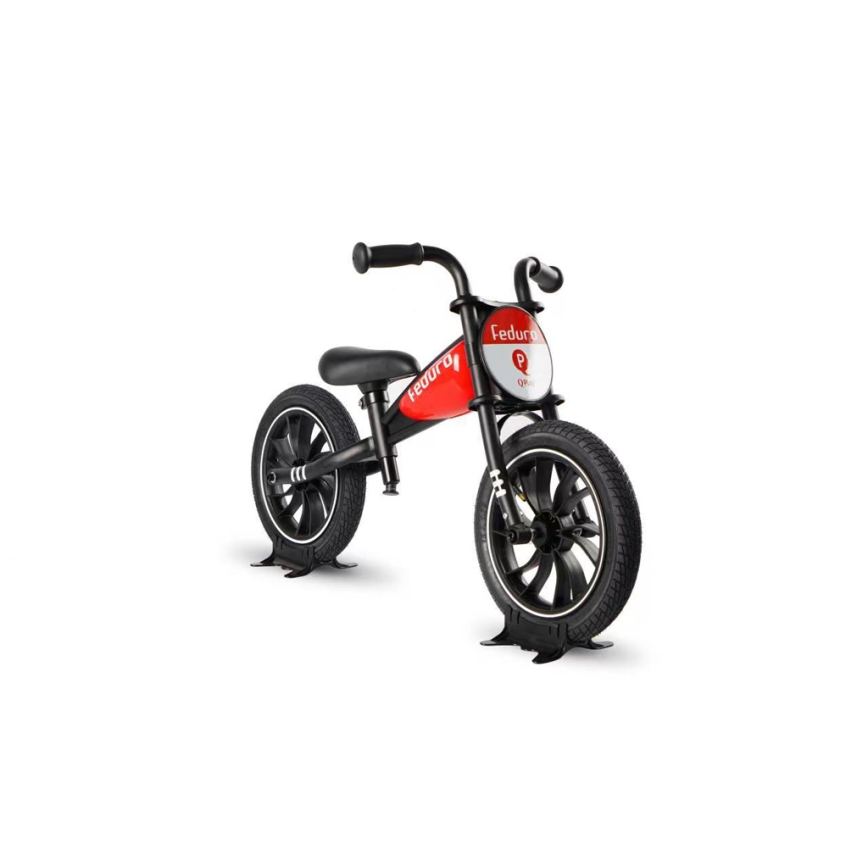 QPlay - Bici a spinta FEDURO nero/rosso