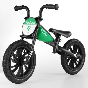 QPlay - Bici a spinta FEDURO verde