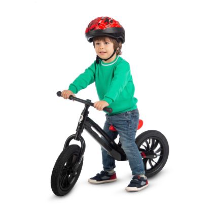 QPlay - Bicicletta senza pedali RACER AIR nero/rosso