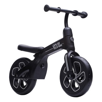 QPlay - Bicicletta senza pedali TECH nera