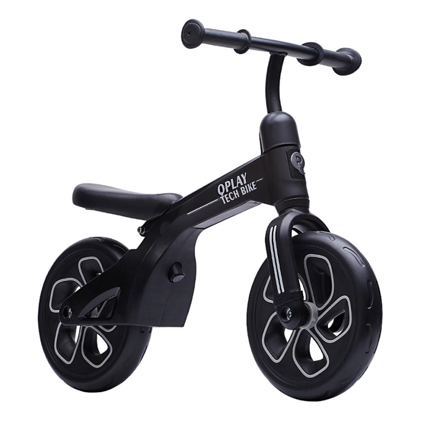 QPlay - Bicicletta senza pedali TECH nera