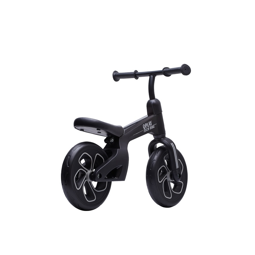 QPlay - Bicicletta senza pedali TECH nera