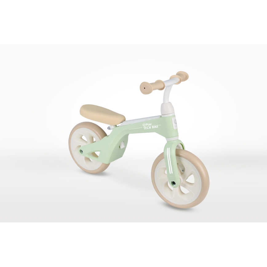 QPlay - Bicicletta senza pedali TECH verde menta