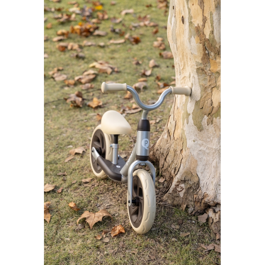 QPlay - Bicicletta senza pedali TRAINER argento