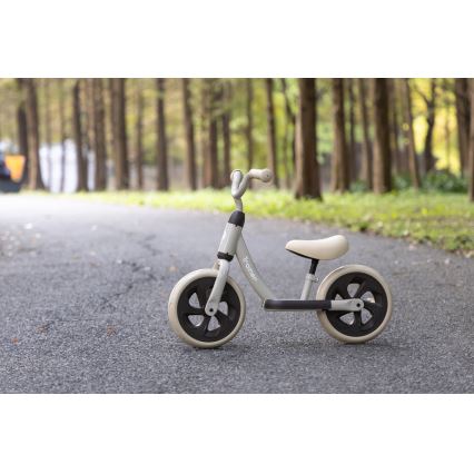 QPlay - Bicicletta senza pedali TRAINER argento